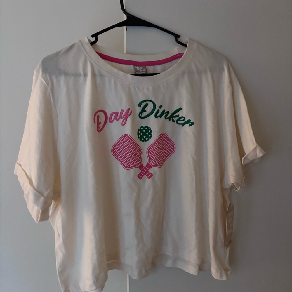 Day Drinker White Short Sleeve Tee